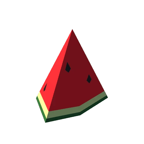 Watermelon piece